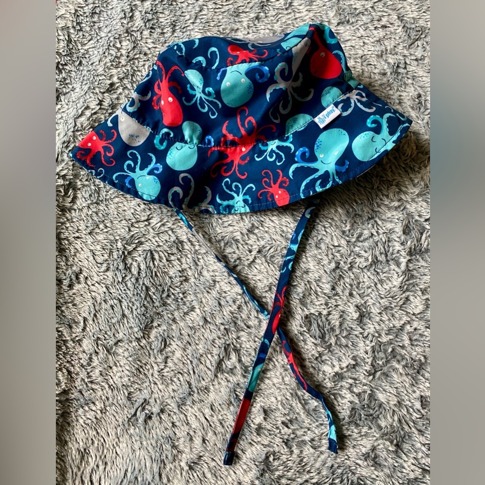 Toddler Boys Bucket Hat - Octopus 🐙 design - 2T-4T - Picture 3 of 9